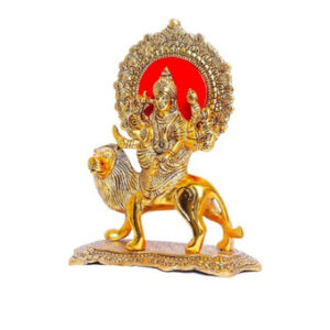 VYOM CURATIONS Precious Items GDK- AL- 035 7 in x 3.5 in x 8 in White Metal