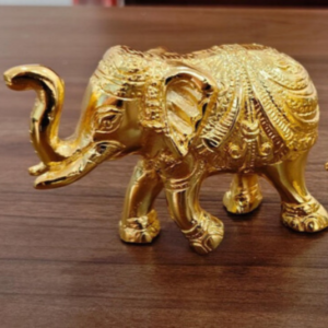 VYOM CURATIONS Precious Items ELP- BR- 069 4 In × 5 In × 2 In Brass