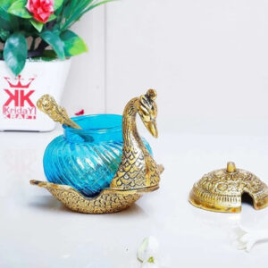 VYOM CURATIONS Precious Items PCK- BR- 079 6 In × 4 In × 6 In Brass