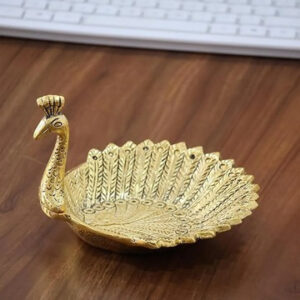 VYOM CURATIONS Precious Items PCK- BR- 080 6 In x 6 In x 4 In Brass