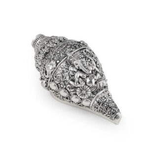 VYOM CURATIONS Precious Items SHAN K-BR- 012 All size available Brass, Silver- plated